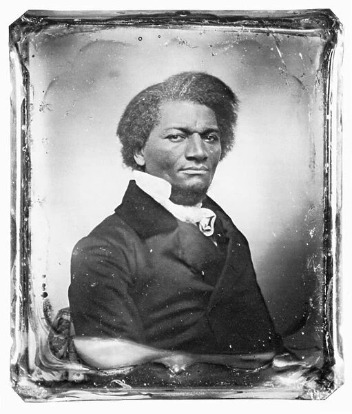 (c1817-1895). American abolitionist. Daguerreotype, c1855