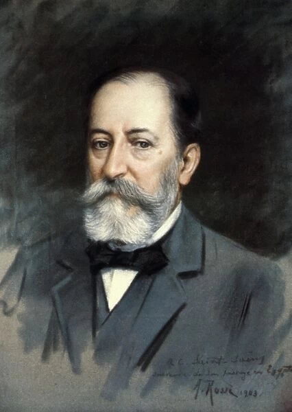 CAMILLE SAINT-SAENS (1835-1921). French composer