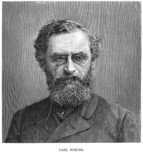CARL SCHURZ (1829-1906). American army officer, politician and journalist
