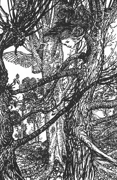 CARROLL: ALICE, 1907. Illustration by Arthur Rackham for Lewis Carrolls Alice s