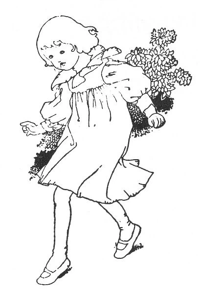 CARROLL: ALICE, 1907. Illustration by Charles Robinson for Lewis Carrolls Alice s