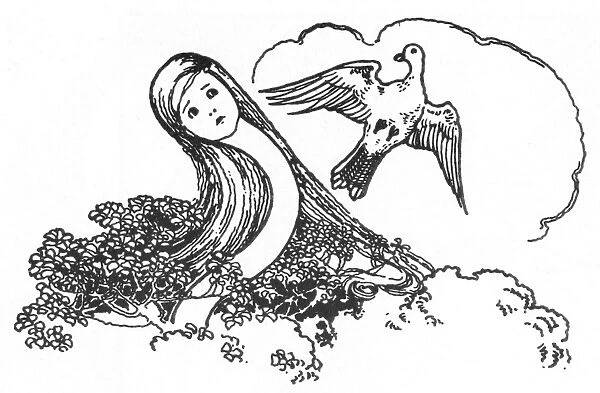 CARROLL: ALICE, 1907. Illustration by Millicent Sowerby for Lewis Carrolls Alice s