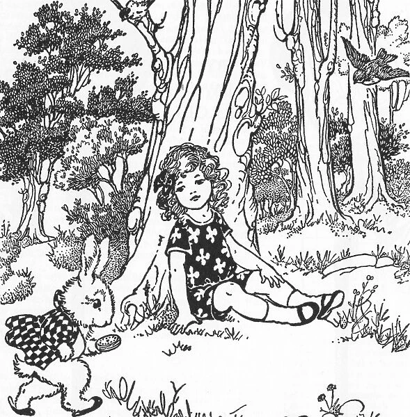 CARROLL: ALICE, 1921. Illustration by A