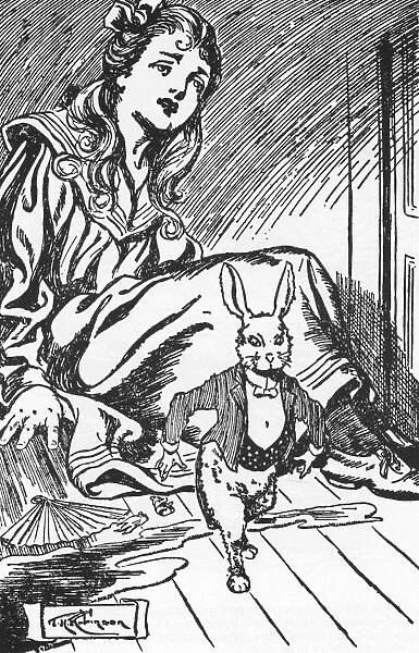 CARROLL: ALICE, 1922. Illustration by Thomas Heath Robinson for Lewis Carroll s