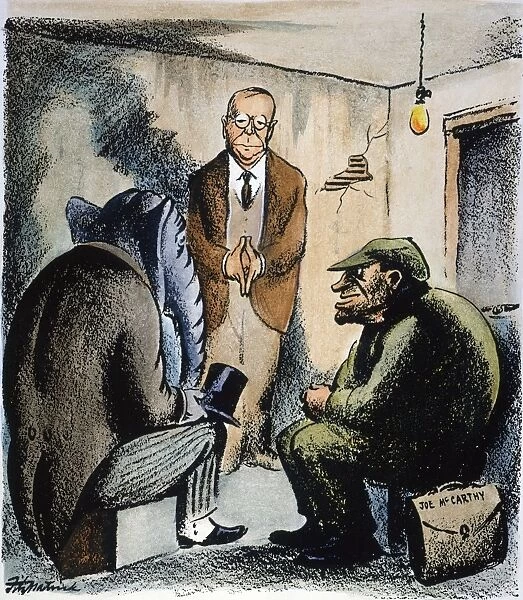 Cartoon: McCarthyism, 1952