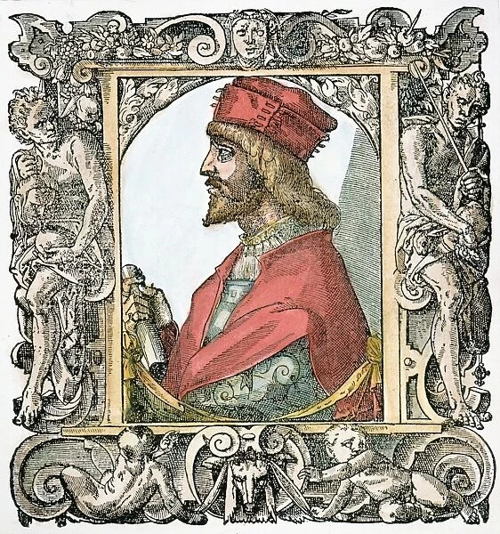 CESARE BORGIA (c. 1475-1507): woodcut, 16th century