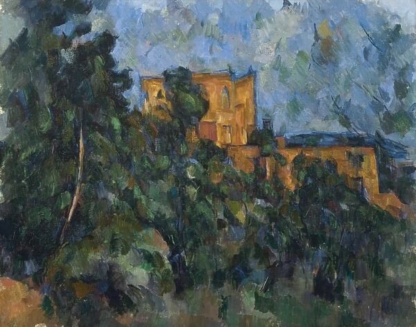 CEZANNE: LE CHATEAU NOIR. Oil on canvas, Paul Cezanne, c1905