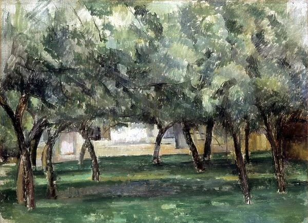 CEZANNE: LE CLOS NORMAND. By Paul Cezanne