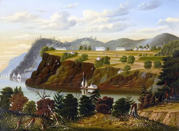 CHAMBERS: NEW YORK. View of West Point