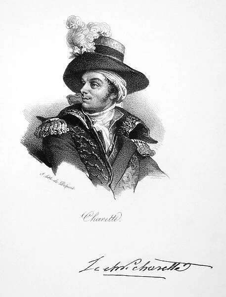 CHARETTE de la CONTRIE (1763-1796). Francois Athanase Charette de la Contrie