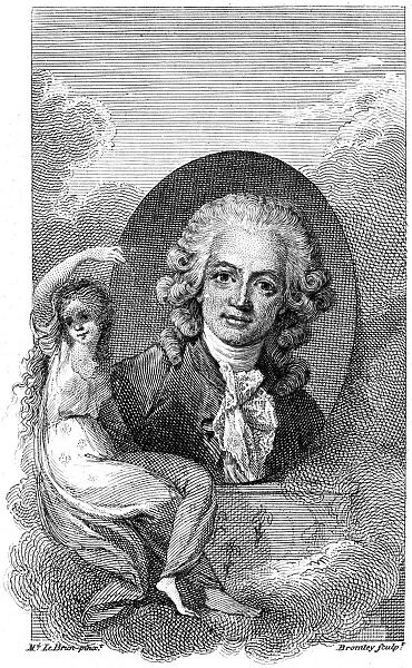 CHARLES de CALONNE (1734-1802). French politician. Copper engraving after Elizabeth Vigee-Lebrun