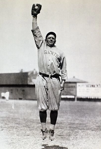 Charles Dillon Stengel. American baseball player and manager. Photographed while with the New York Giants, 1920s