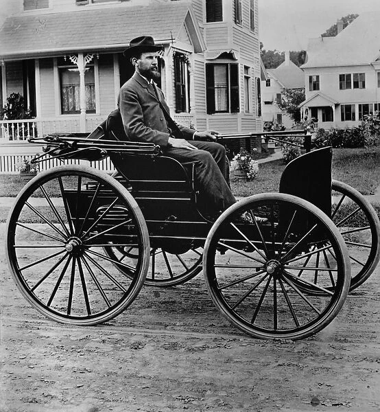 CHARLES DURYEA (1862-1938). Charles Edgar Duryea, American inventor and manufacturer