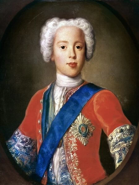 CHARLES EDWARD STUART (1720-1788). Prince Charles Edward Stuart, called the Young Pretender