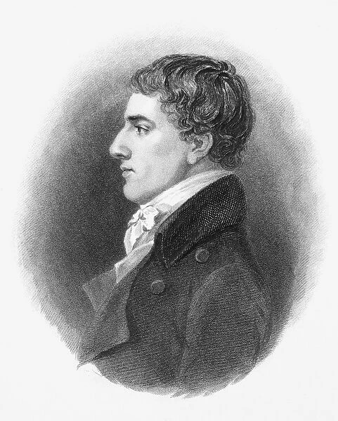 CHARLES LAMB (1775-1834). English essayist and critic. At age 23. Stipple engraving, 1837, after the drawing, 1798, by Robert Hancock