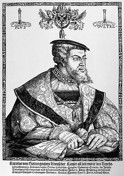 CHARLES V (1500-1558). Holy Roman Emperor (1519-1556) and King of Spain (1516-1556)