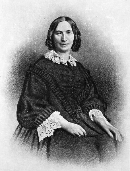 CHARLOTTE HEINE. Sister of the German poet and critic, Heinrich Heine (1797-1856)