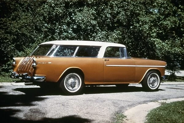 CHEVROLET, 1957. Chevrolet Nomad station wagon, 1957