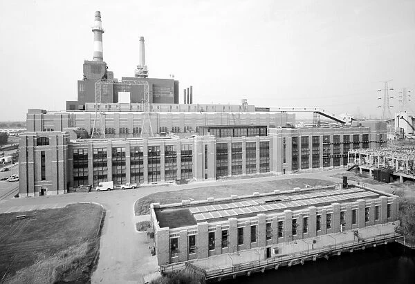 CHICAGO: CRAWFORD STATION. The Crawford Electric Generating Station, built in 1924