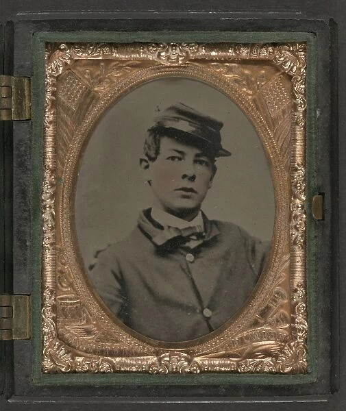 CIVIL WAR: DRUMMER, c1863. Drummer Louis D. B. Somerby of the 48th Massachusetts Infantry Regiment