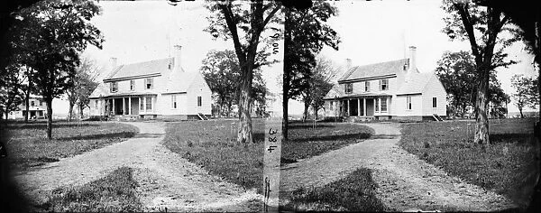 CIVIL WAR: RESIDENCE, 1862. Residence of Confederate General W