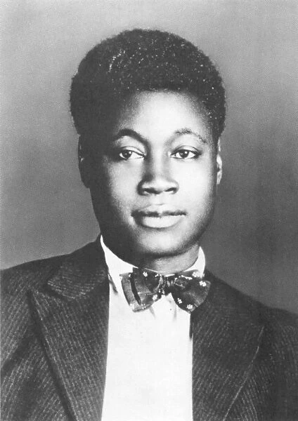 CLAUDE McKAY (1890-1948). American (Jamaican-born) writer; photographed in 1920