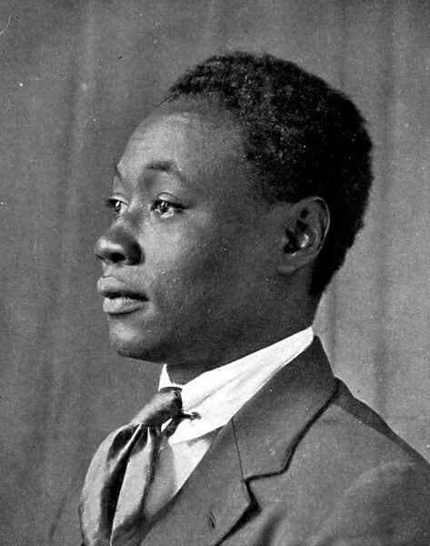 CLAUDE McKAY (1890-1948). American (Jamaican-born) writer. Photograph, c1920
