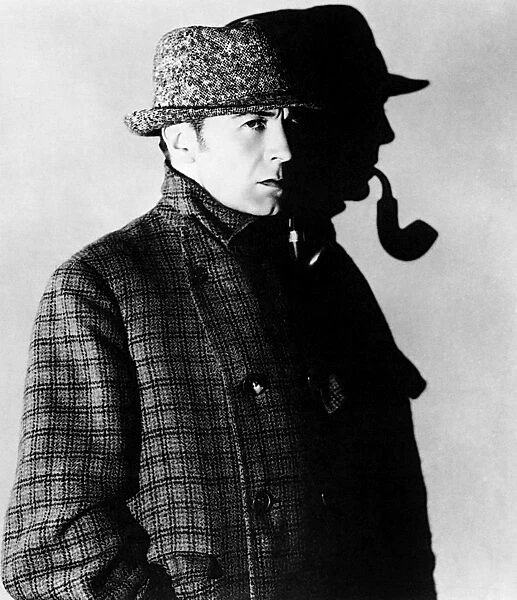 CLIVE BROOK (1887-1974). in a publicity still for The Return of Sherlock Holmes, 1932