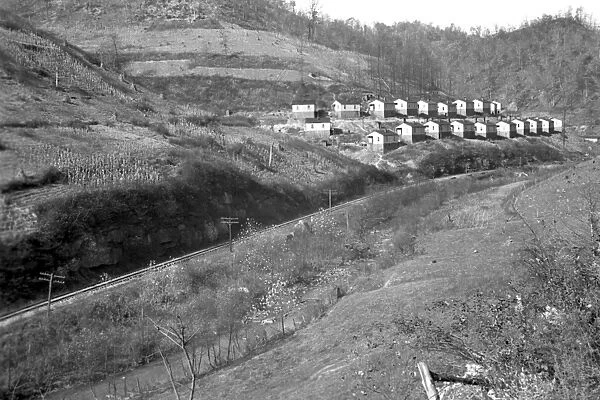 COAL MINER VILLAGE, 1935. The heart of the largest coal region in the world, near Jenkins