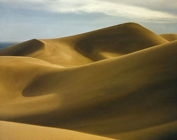 COLORADO: SAND DUNES. Sand dunes at the Great Sand Dunes National Park in Colorado. Photograph, c1970