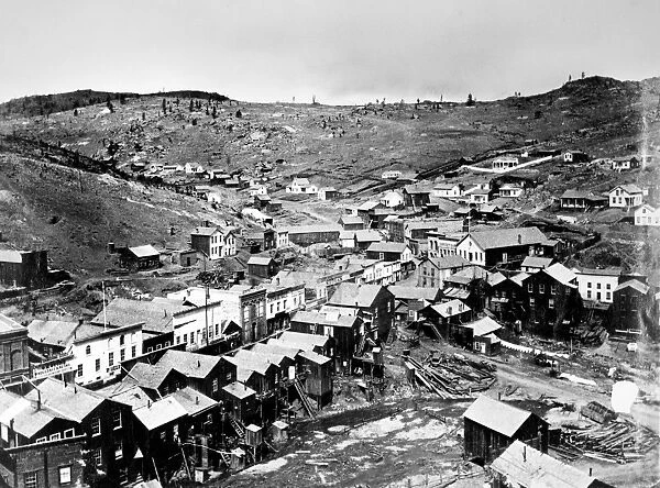 COLORADO: TOWN, 1864. Central City, Colorado Territory. Photographed 1864