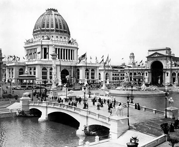 COLUMBIAN EXPO, 1893. The Administration and Electrical buildings