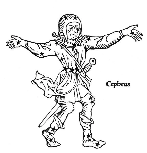 CONSTELLATION: CEPHEUS. Personification of Cepheus