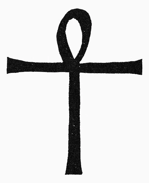 COPTIC CROSS. A Coptic Christian cross used by Christian Gnostics in Egypt