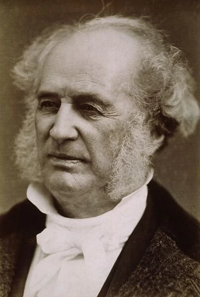CORNELIUS VANDERBILT (1794-1877). American buisnessman and financier: photograph, n. d
