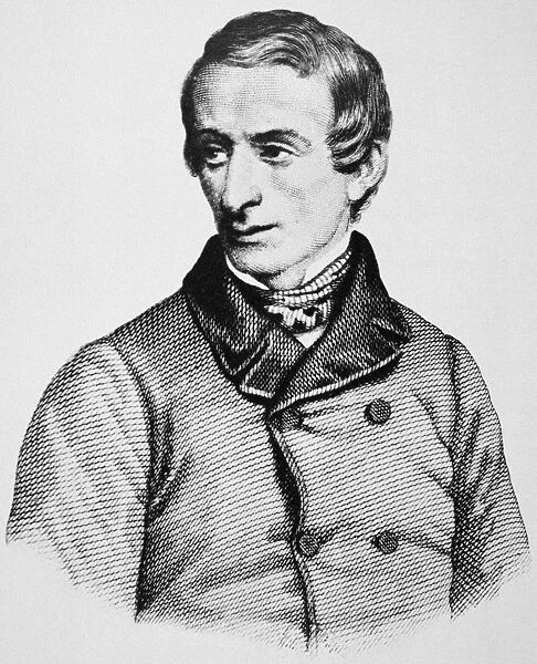 COUNT GIACOMO LEOPARDI (1798-1837). Italian poet. Steel engraving, 19th century