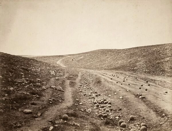 CRIMEAN WAR: VALLEY OF DEATH. The Valley of the Shadow of Death