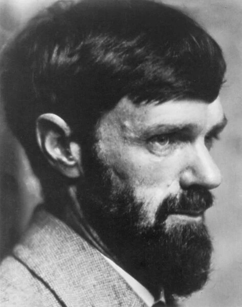 D. H. LAWRENCE (1885-1930). English writer; photographed in the 1920s by Nickolas Muray