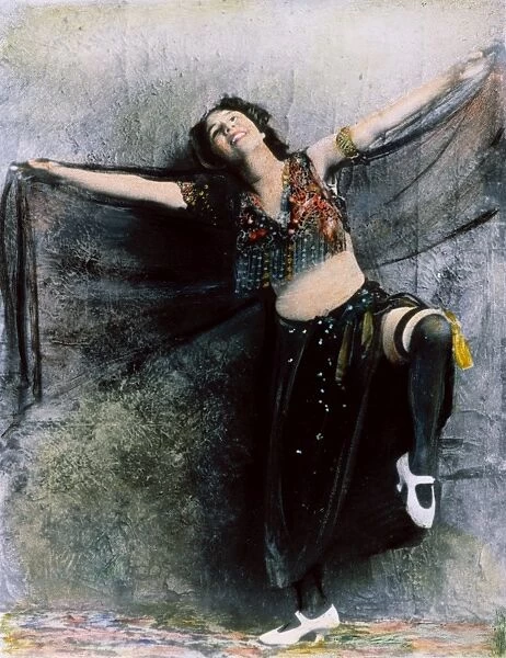 DANCER: LITTLE EGYPT, 1893. The burlesque dancer Little Egypt, the stellar attraction