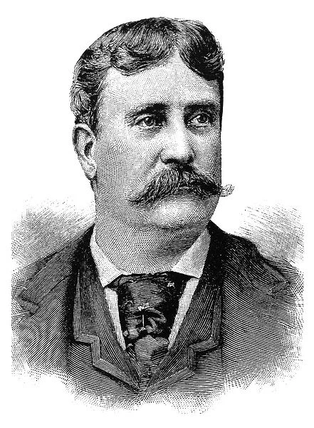 DANIEL HUDSON BURNHAM (1846-1912). American architect. Line engraving, American, 19th century