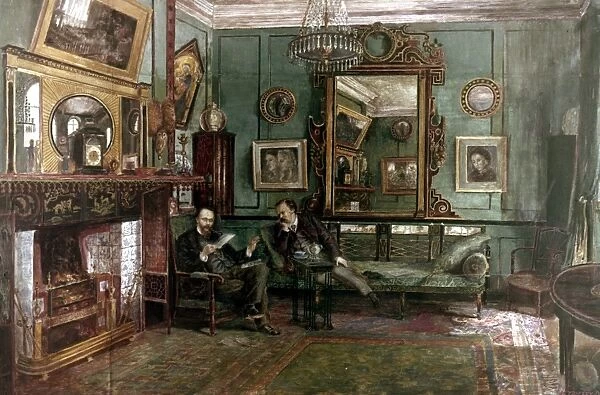 DANTE GABRIEL ROSSETTI (1828-1882). English painter and poet