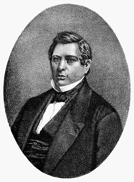 DAVID WILMOT (1814-1868). American politician. After a lithograph, 19th century, by Morris H