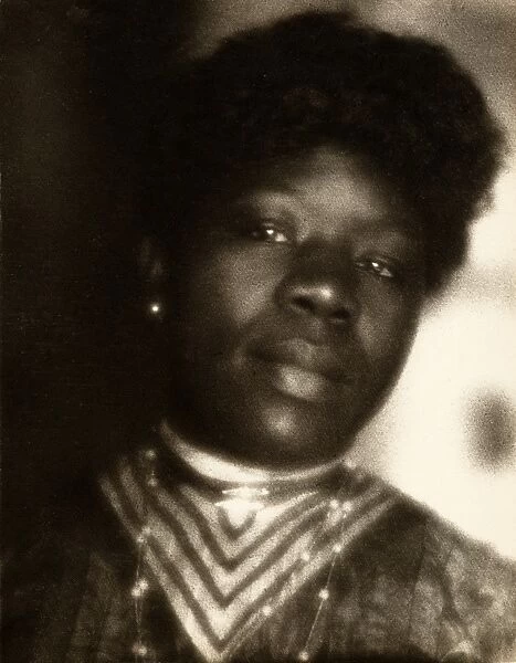 DAY: WOMAN, c1905. Portrait of a young woman in Hampton, Virginia