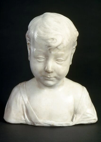 Desiderio da Settignano: Christ Child. Marble