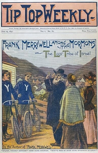 DIME NOVEL, 1896. Frank Merriwell Among the Mormons, or The Lost Tribe of Israel