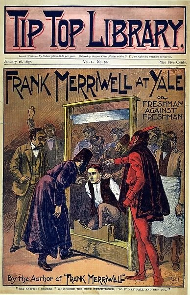DIME NOVEL, 1897. Frank Merriwell at Yale, or Freshman Against Freshman. Cover of a Street