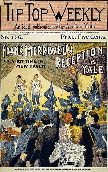 DIME NOVEL, c1899. Frank Merriwells Reception at Yale, or A Hot Time in New Haven