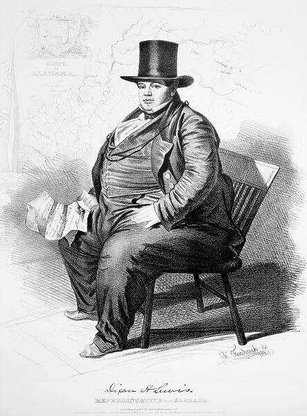 DIXON HALL LEWIS (1802-1848). American legislator