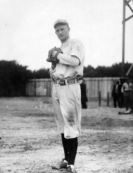 BILL DOAK (1891-1954). American baseball player. Photograph, 1914
