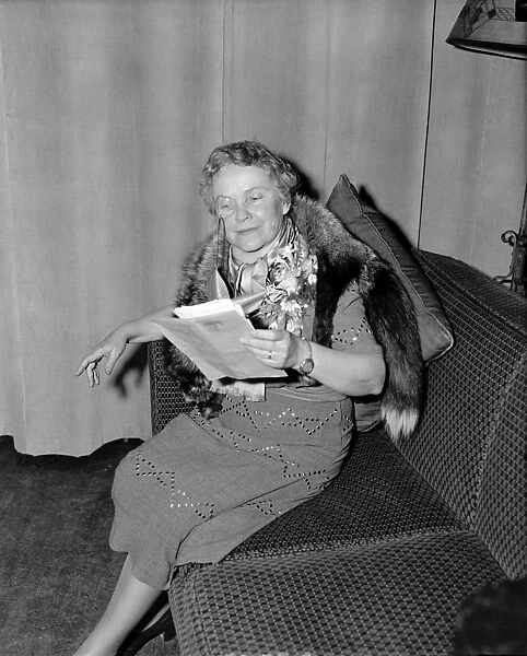 DOROTHY CANFIELD FISHER (1879-1958). American novelist. Photograph, c1940